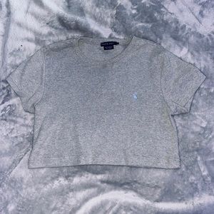 Frankie Collective Cropped Ralph Lauren Tee